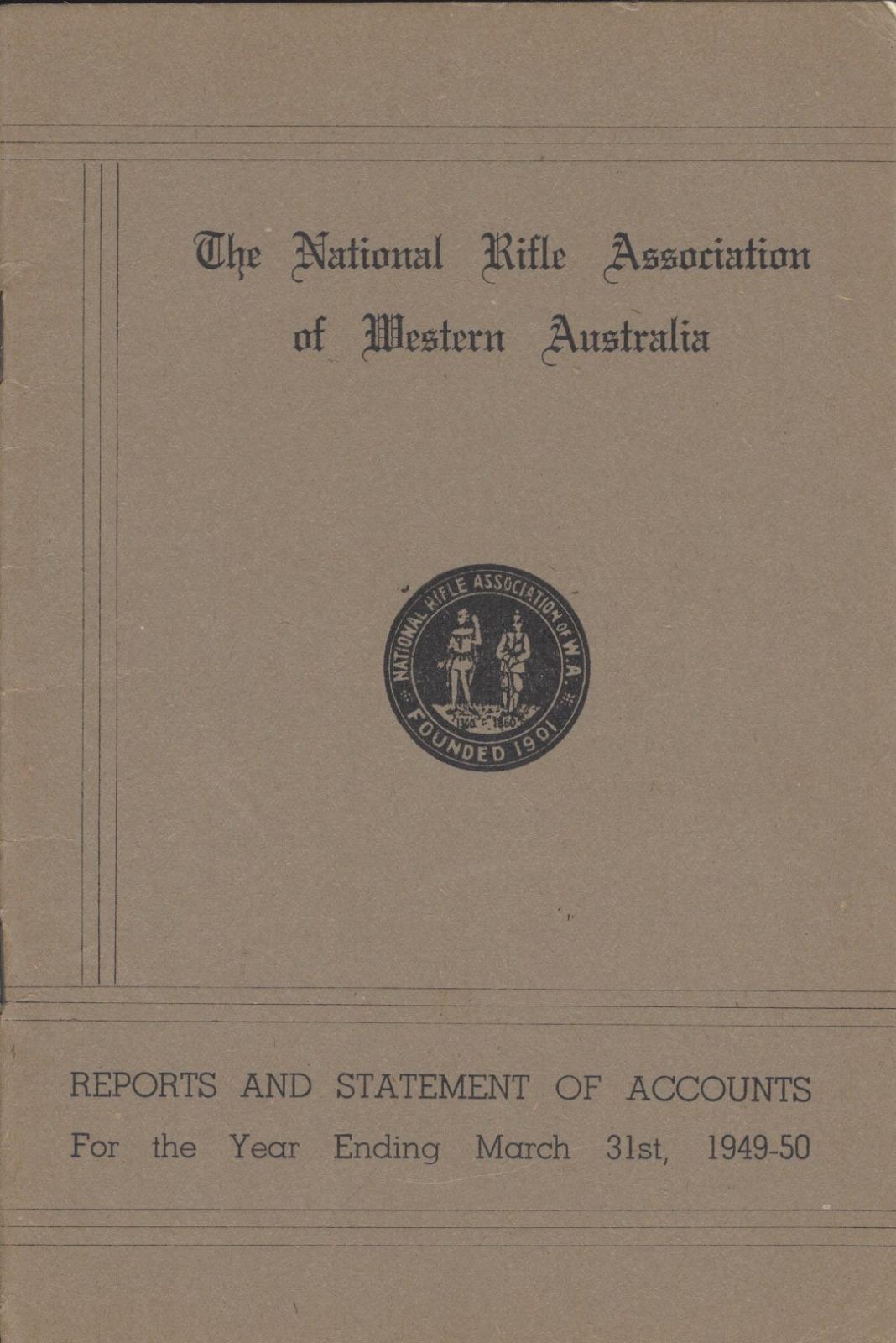 NRA WA Annual Report 194950 Collections WA
